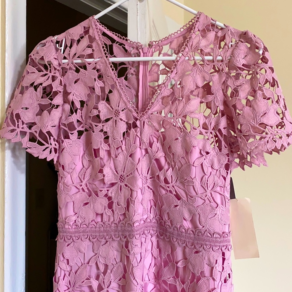 Beautiful shoshanna new with tags light pink dress size 4